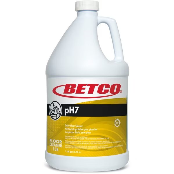 Floor Cleaner, Concentrate, Neutral pH, 1 Gallon, , YW, PK 4, Betco, Mfr#: BET1380400